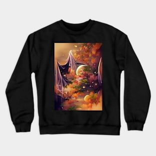 SURREAL HALLOWEEN ART Crewneck Sweatshirt